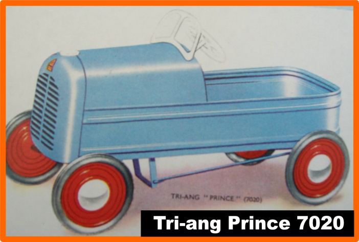 TRI-ANG PRINCE PEDAL CAR PARTS